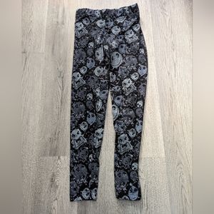 Nightmare Before Christmas Jack Skellington Leggings Size Small Goth Alt